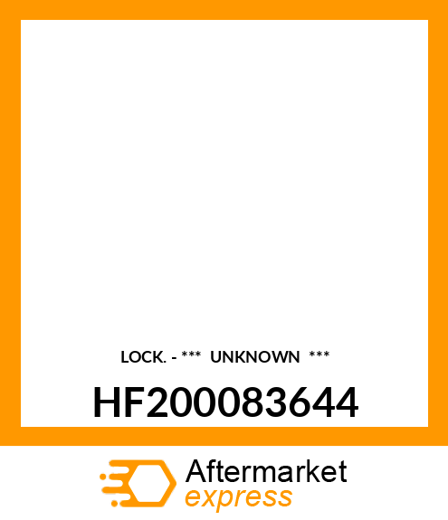 Lock - *** UNKNOWN *** HF200083644