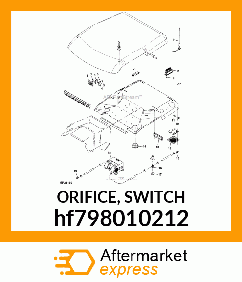 ORIFICE, SWITCH hf798010212