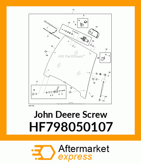 SCREW HF798050107