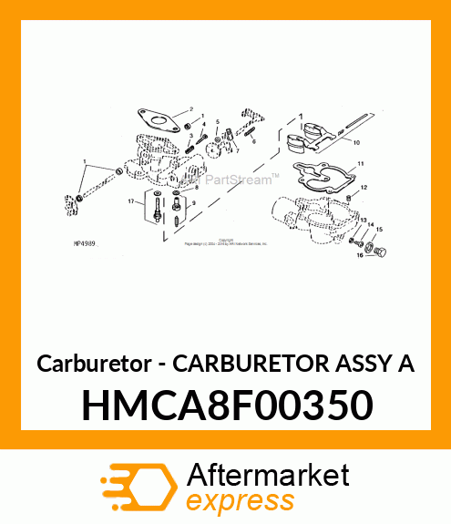 Carburetor - CARBURETOR ASSY A HMCA8F00350