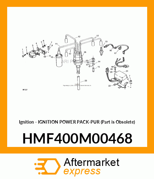 Ignition - IGNITION POWER PACK-PUR (Part is Obsolete) HMF400M00468