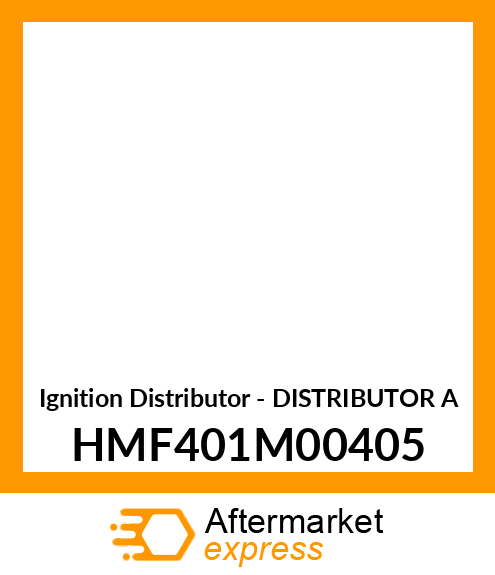 Ignition Distributor - DISTRIBUTOR A HMF401M00405