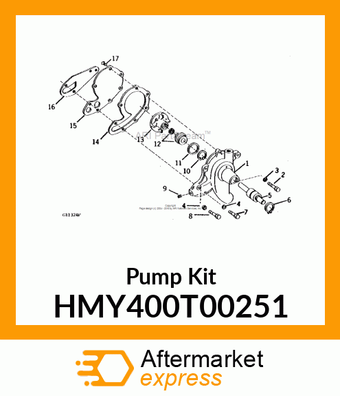 Pump Kit HMY400T00251