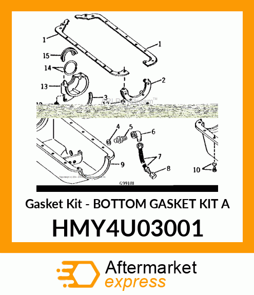 Gasket Kit - BOTTOM GASKET KIT A HMY4U03001