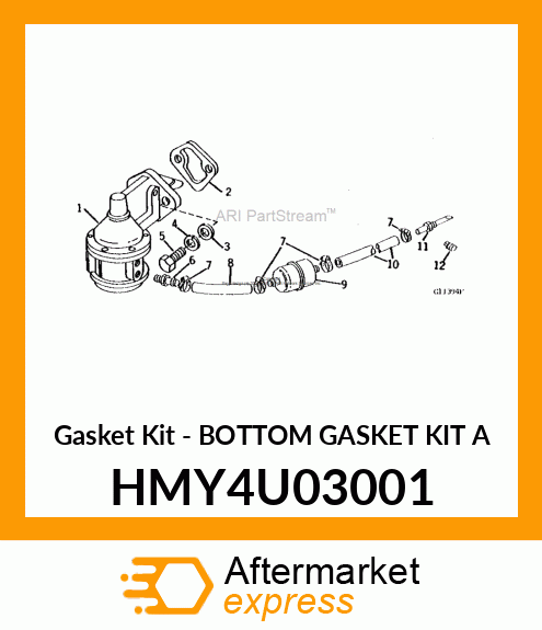 Gasket Kit - BOTTOM GASKET KIT A HMY4U03001