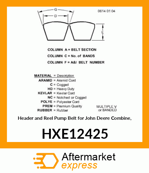 Belt HXE12425