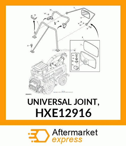 UNIVERSAL JOINT, HXE12916