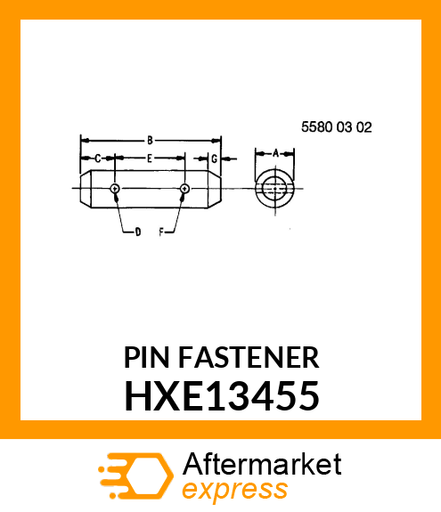 PIN FASTENER HXE13455