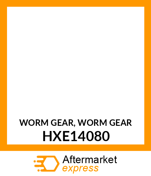 WORM GEAR, WORM GEAR HXE14080