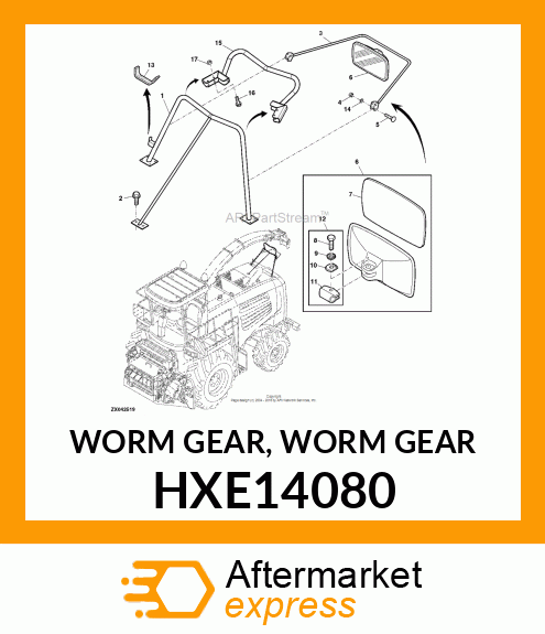 WORM GEAR, WORM GEAR HXE14080