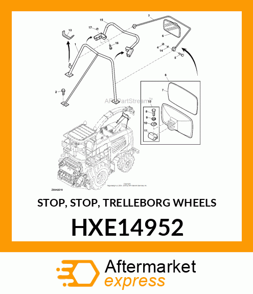 STOP, STOP, TRELLEBORG WHEELS HXE14952