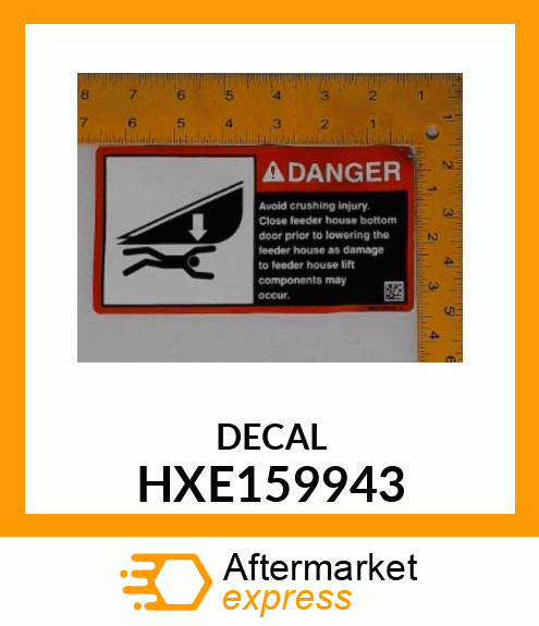 DECAL HXE159943