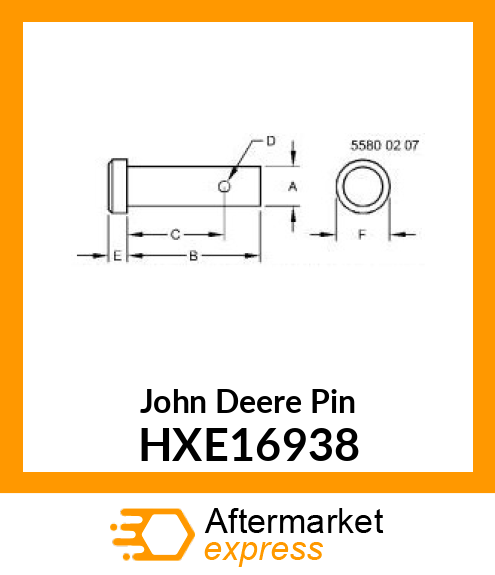 STEEL, PIN HXE16938