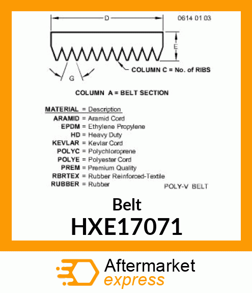 Belt HXE17071