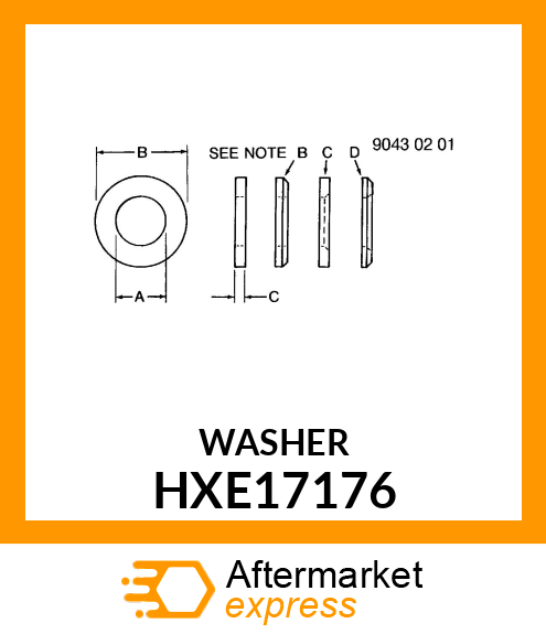 THRUST RING, RADIAL PIN CLUTCH HXE17176