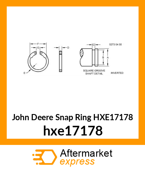 RETAINER, RADIAL PIN CLUTCH hxe17178