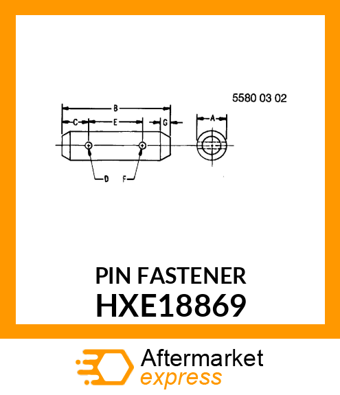 PIN FASTENER HXE18869