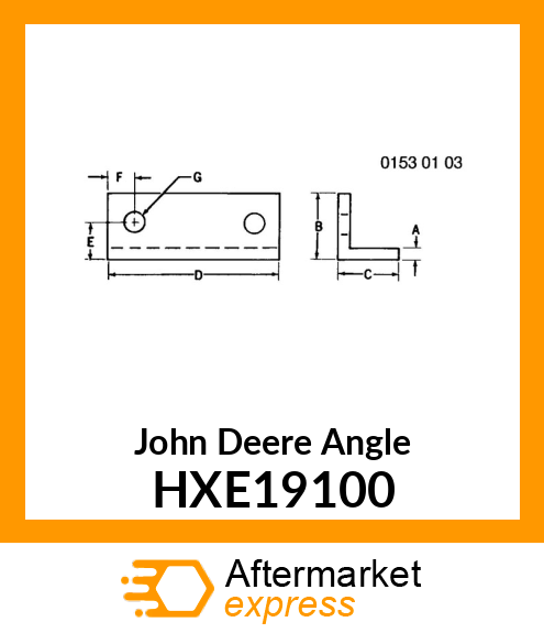 ANGLE, CONTROLLER BAR, EXTRA FINE C HXE19100