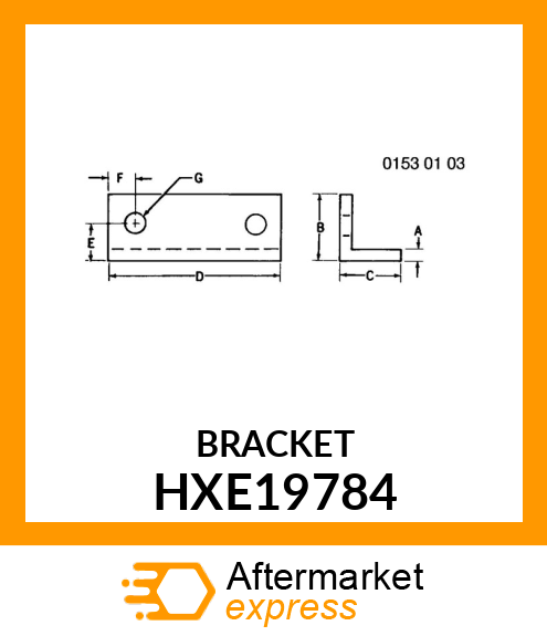 ANGLE, CORNER SEAL HXE19784