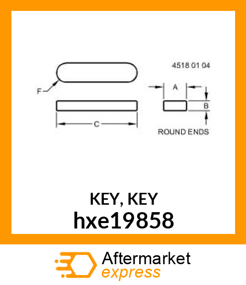 KEY, KEY hxe19858