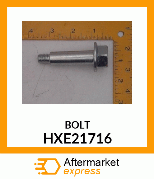 BOLT, SHOULDER, M12 X 65 HXE21716