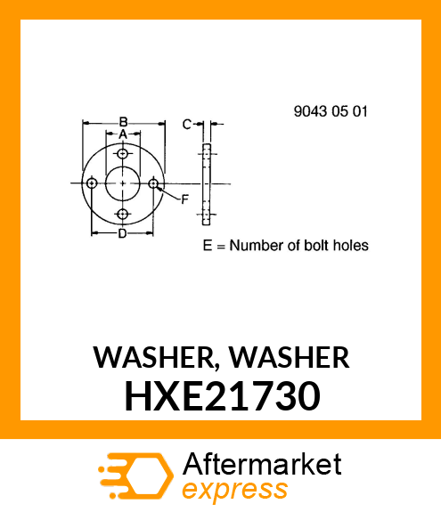 WASHER, WASHER HXE21730