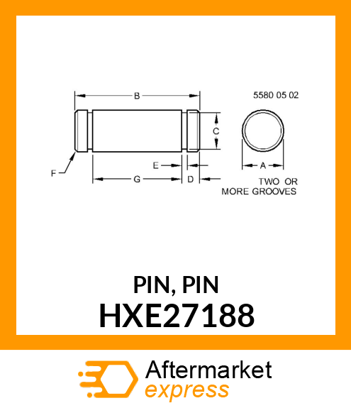 PIN, PIN HXE27188