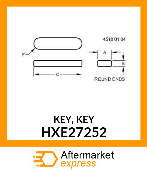 KEY, KEY HXE27252