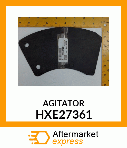 AGITATOR, AIRCHUTE, 2 PLY HXE27361