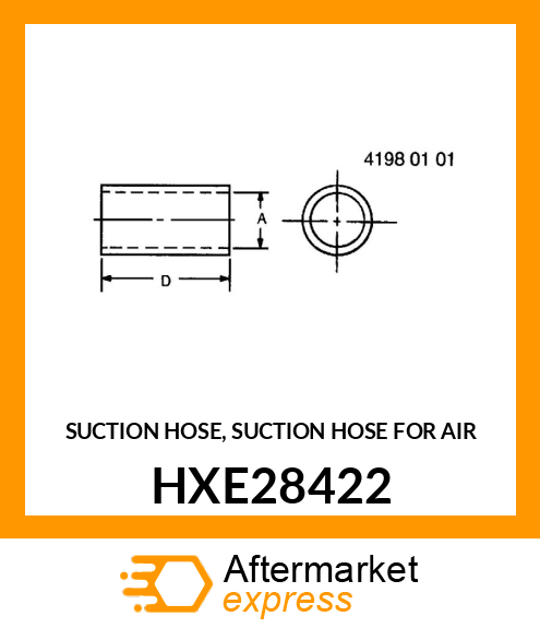 SUCTION HOSE, SUCTION HOSE FOR AIR HXE28422