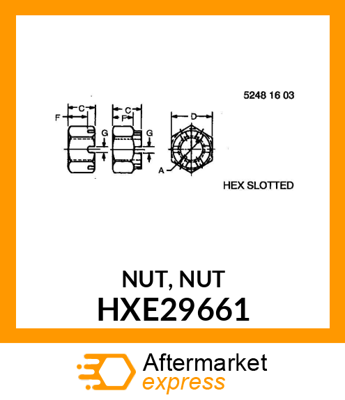 NUT, NUT HXE29661