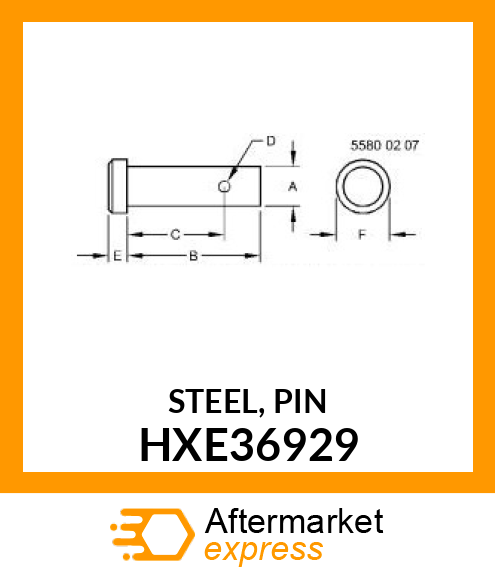 STEEL, PIN HXE36929