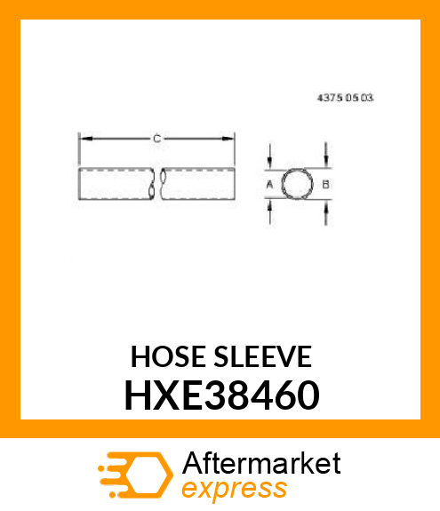 HOSE SLEEVE HXE38460