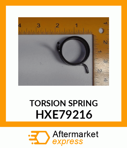 Torsion Spring - TORSION SPRING, AHHC RIGHT HAND HXE79216