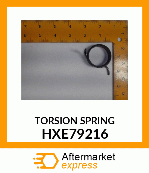 Torsion Spring - TORSION SPRING, AHHC RIGHT HAND HXE79216