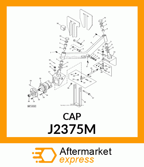 CAP, HUB J2375M