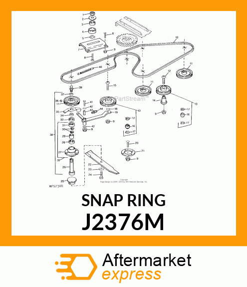 RING, INTERNAL SNAP J2376M