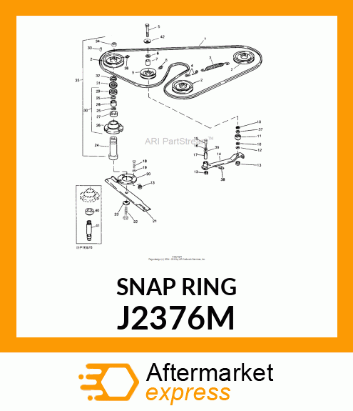 RING, INTERNAL SNAP J2376M