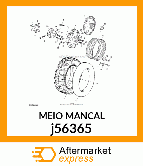 MEIO MANCAL j56365