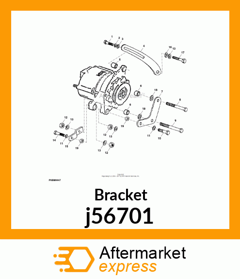 Bracket j56701