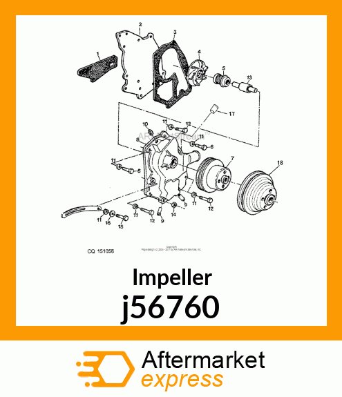 Impeller j56760