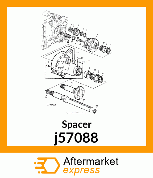 Spacer j57088