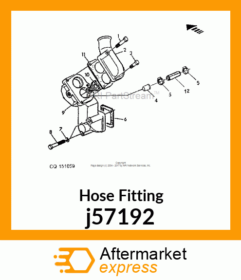 Hose Fitting j57192