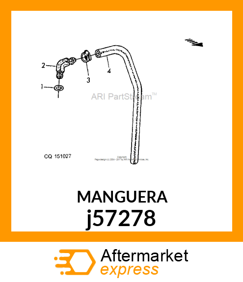 MANGUERA j57278