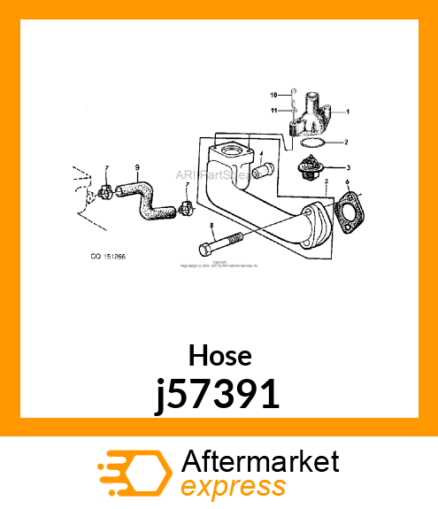 Hose j57391