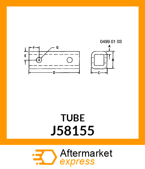 TUBE J58155