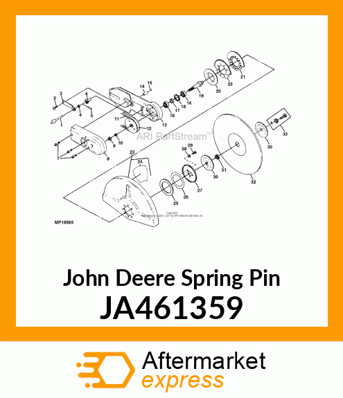 Spring Pin JA461359