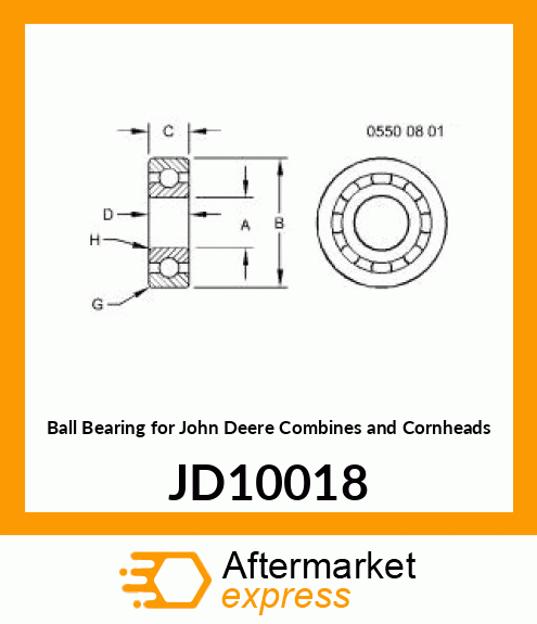 BEARING JD10018