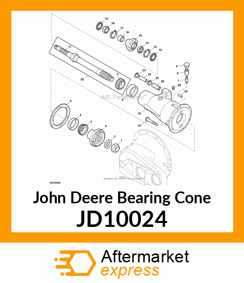 BEARING CONE JD10024