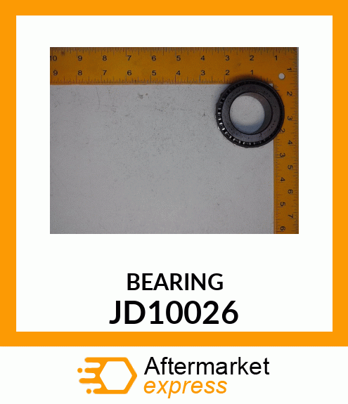 CONE, TAPER ROLLER BEARING JD10026